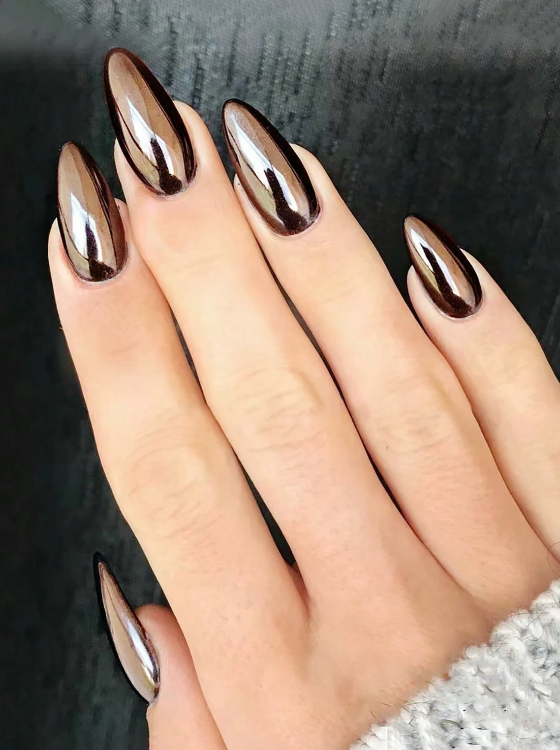 Bronze Chrome Press Ons