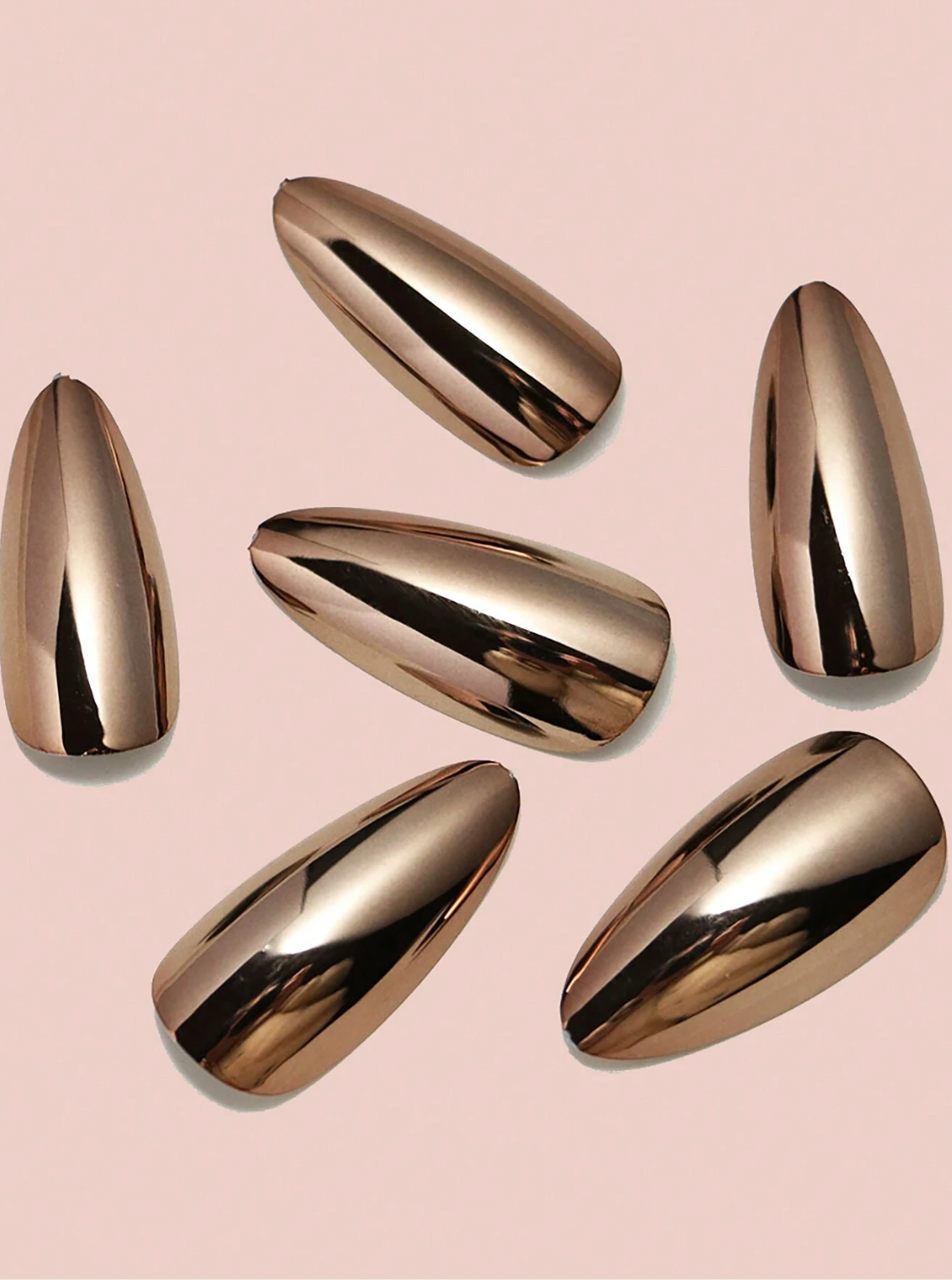 Bronze Chrome Press Ons