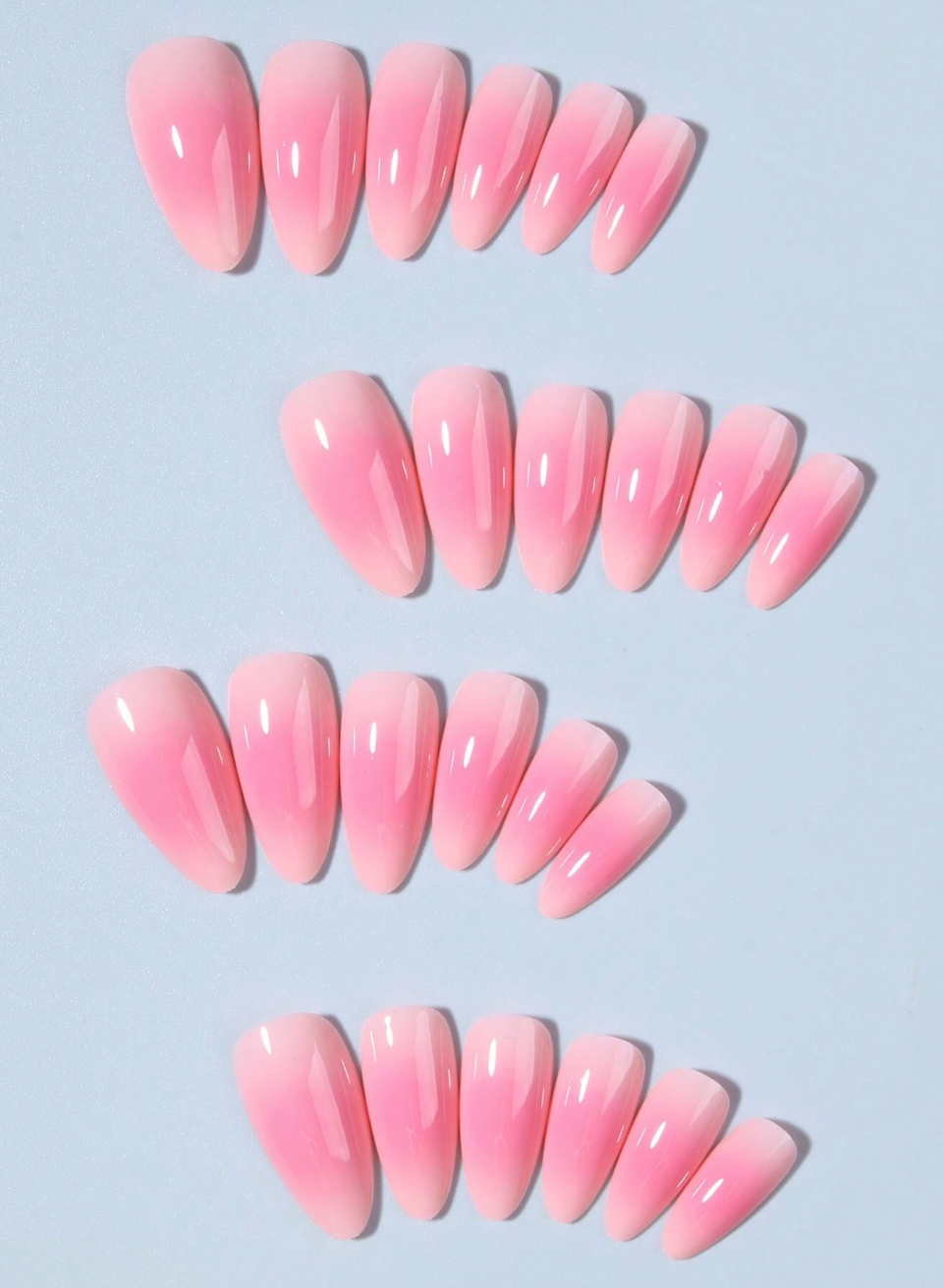 Melrose Pink Press Ons