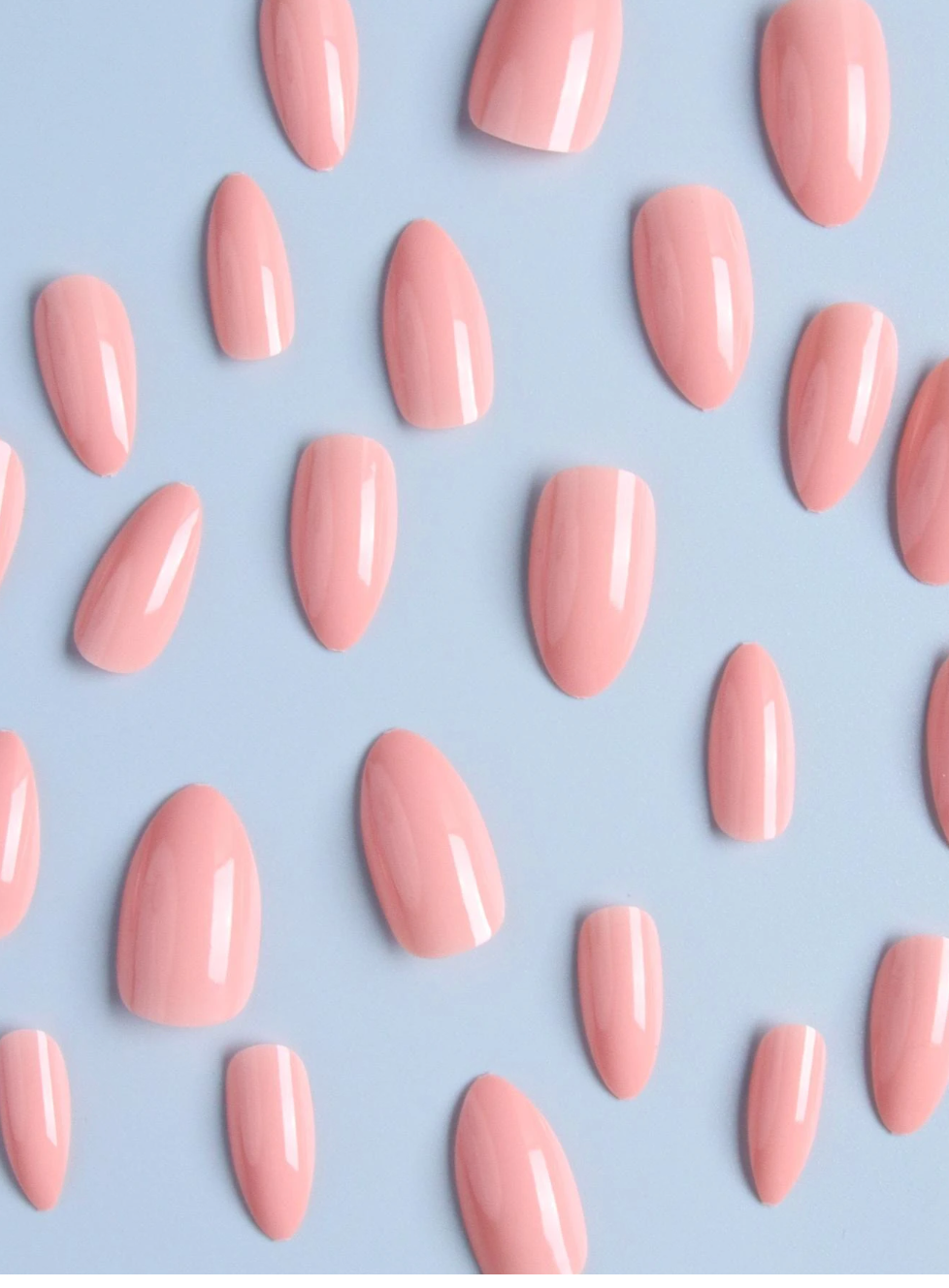 Soft Life Pink Press On Nails