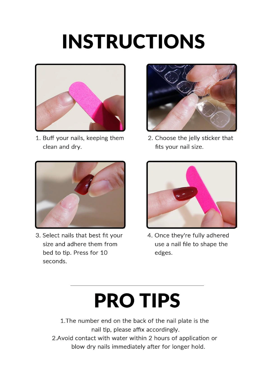 Soft Life Pink Press On Nails