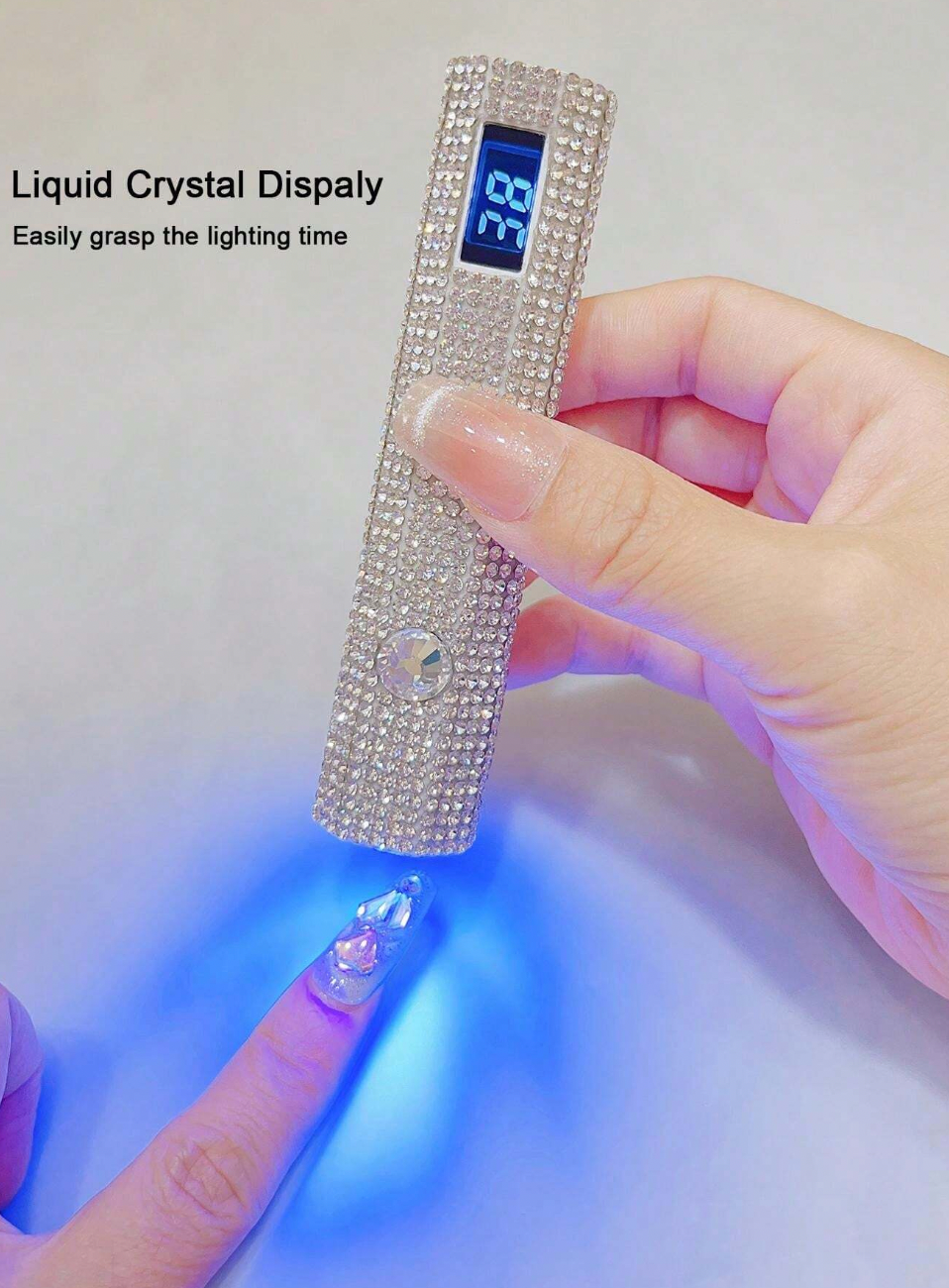 Rhinestone UV Single Finger Lamp