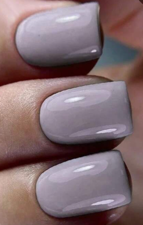 Cool Girl Gray Gel Polish