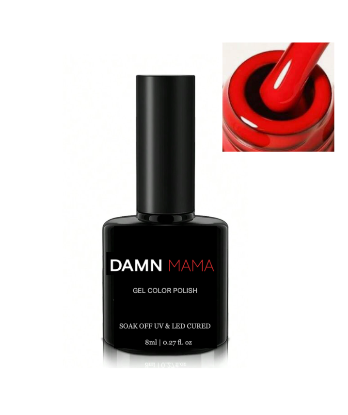 DAMN Mama Red Gel Polish