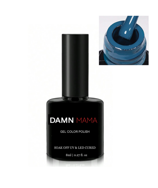 Fashion Week Blue Gel Polish