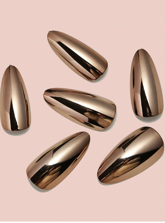 Bronze Chrome Press Ons