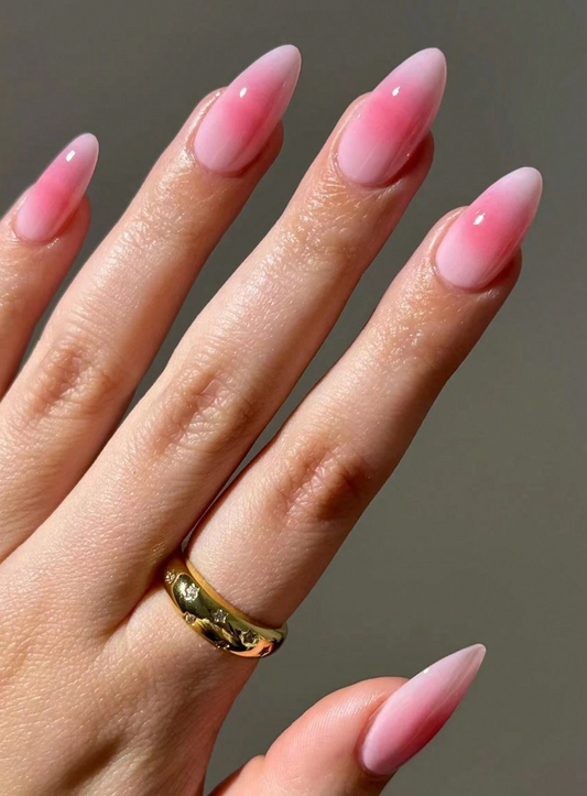 Melrose Pink Press Ons