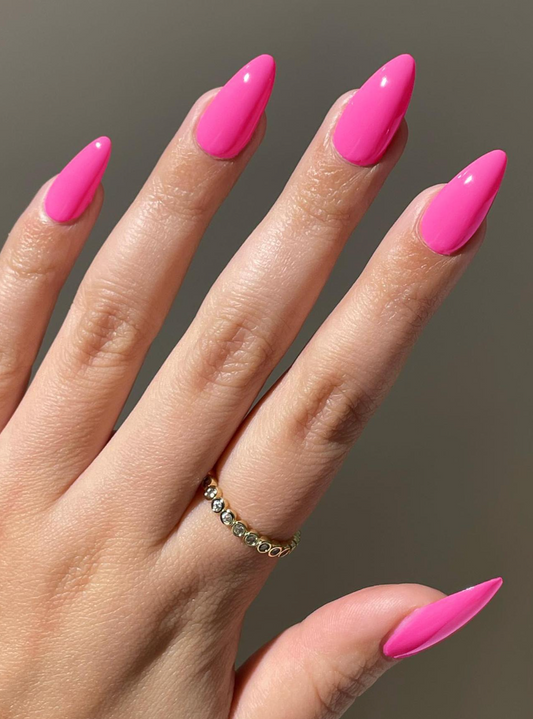 Barbie Pink Press Ons Nails