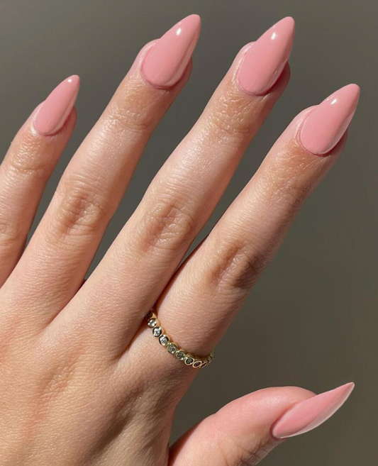 Soft Life Pink Press On Nails