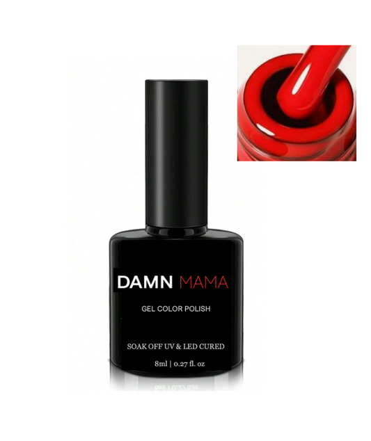 DAMN Mama Red Gel Polish